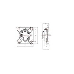 Bearing housing UCF 212 MGK  Bearing housing