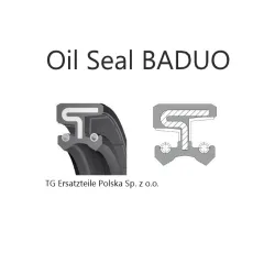 Rotary Shaft Seal CORTECO 01002238 NBR BADUO 45x62x14 - Radial Oil Seal for DEUTZ-FAHR | simmering.pl