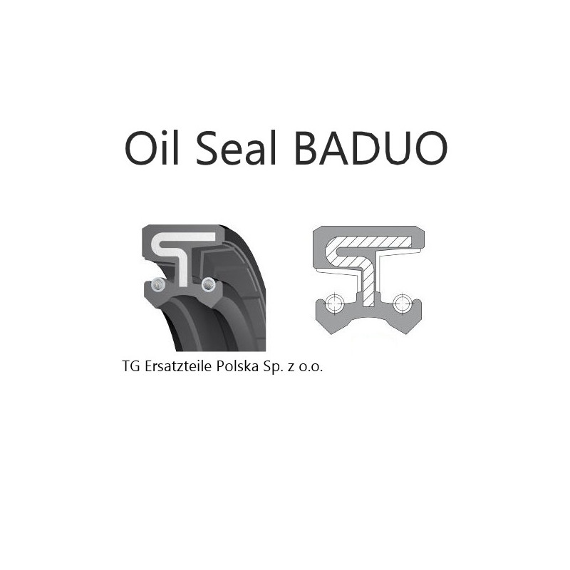 Rotary Shaft Seal CORTECO 15510067 NBR BADUOSF Oil Seal 15510067