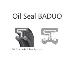 CORTECO 01031925 NBR BADUOX7 Oil Seal 65x90x10/15 | Differential Shaft Seal for John Deere RE23146 | Simmering.pl