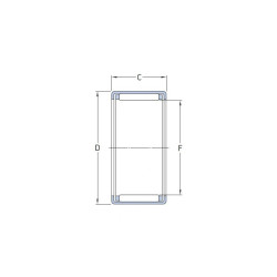 Łożysko igiełkowe B 1210 GBM 19.05x25.4x15.88