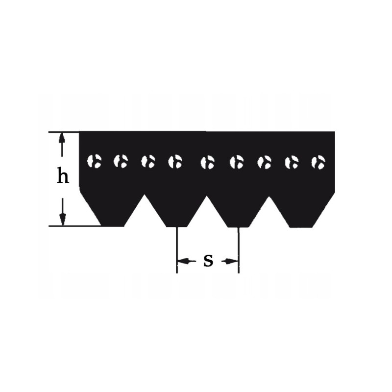 Pas napędowy 6PJ 864 OPTIBELT