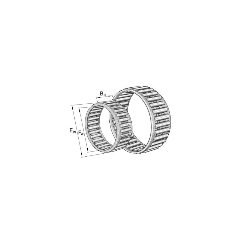 Needle roller bearing K 24X28X13 INA 24x28x13