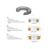 Łożysko stożkowe T402 TIM 102.11x179.62x44.45