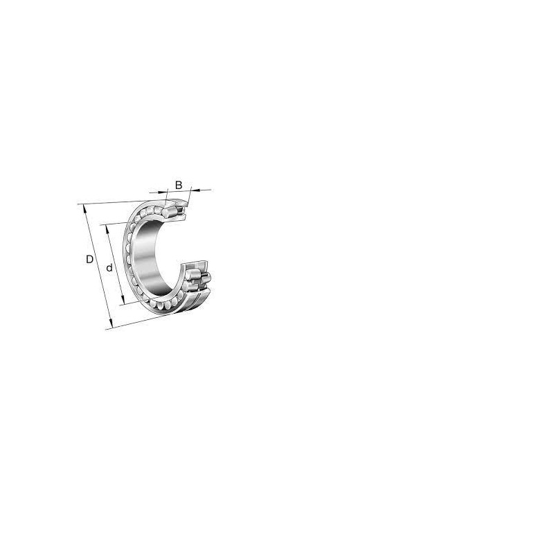 Spherical roller bearing 24080-BEA-XL-MB1 FAG 200