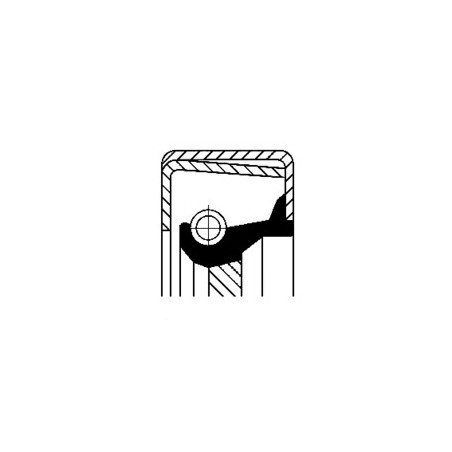 Rotary Shaft Seal CORTECO 01020400 ACM B2RSX2 Oil Seal 01020400