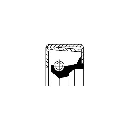 Rotary Shaft Seal CORTECO 01032338 FPM B2VI Oil Seal 01032338