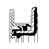 CORTECO 49359586 PTFE RWDR-K7 RD 55x84x13 Seal