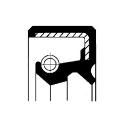 Rotary Shaft Seal 50X80X8 FPM Oil Seal Double Lip