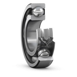 Single row deep groove ball bearing with seals 6312-Z/C3 SKF® 60x130x31