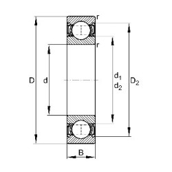 6207 2RS C3 FAG 35x72x17 Deep Groove Ball Bearing | High-Quality & Reliable