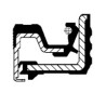 CORTECO 12018598 RWDR-K7 Uszczelniacz piasty 73x101,6x14,5/15,5