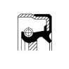 CORTECO 49390327 ACM BDSLRD 25x62x7 Shaft Seal - High-Performance Oil Seal for Automatic Transmissions | simmering.pl