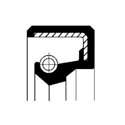 Shaft Seal CORTECO 12000748 ACM BADRW Oil Seal 28x38x7
