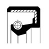 Shaft Seal CORTECO 12000748 ACM BADRW Oil Seal 28x38x7