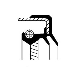 CORTECO 01033796B 44x69x10/15 ACM Oil Seal