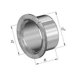 Collar bushing PAF 08095 P14 PMG 8x10x9,5 Flange liners PAF PERMAGLIDE