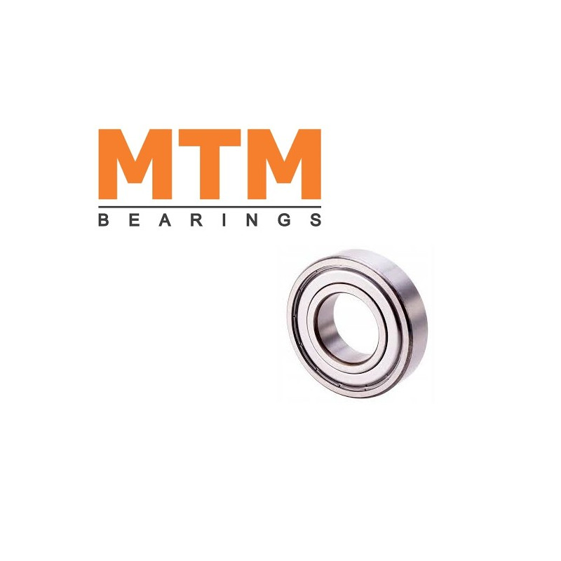 Ball bearing 6203 ZZ MTM 17x40x12