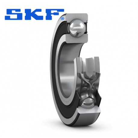 6304 2RS SKF 20x52x15 Single row deep groove ball bearing with seals
