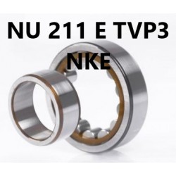 Łożysko walcowe NU 211 E TVP3 NKE 55x100x21
