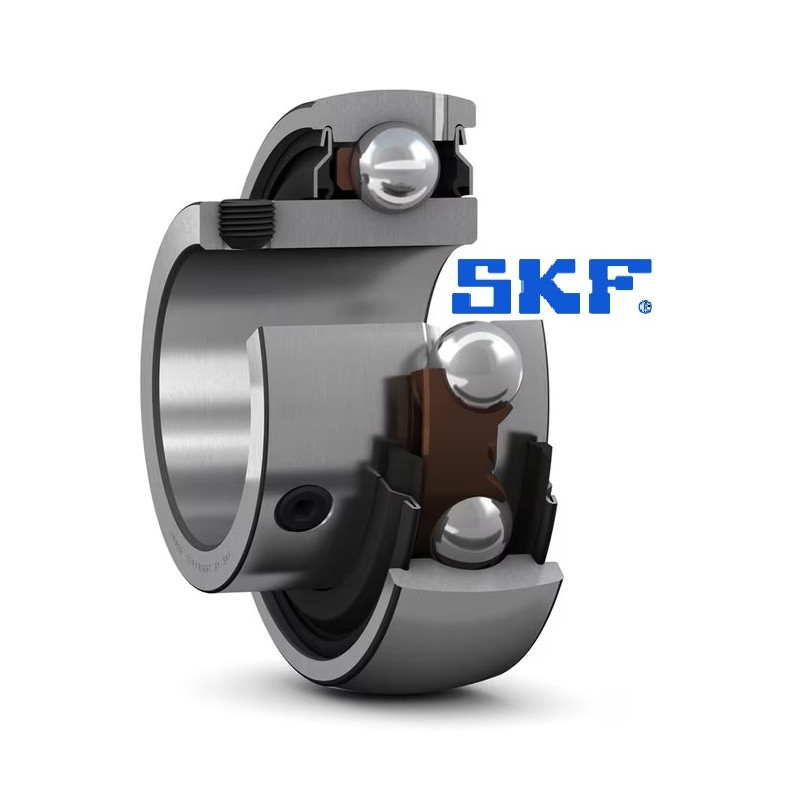 Insert ball bearings YAT205/VP076 SKF 25*52*27.2