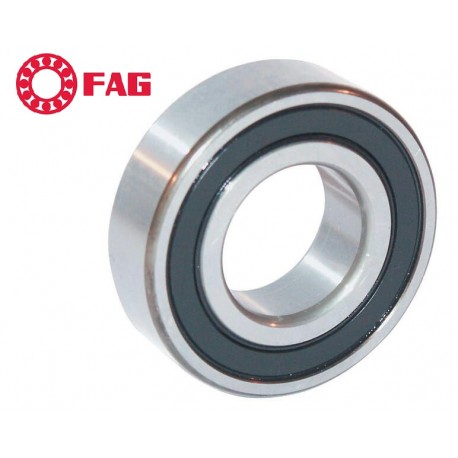 6202 2RS FAG 15x35x11 Single row deep groove ball bearing with seals
