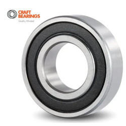 Single Row Deep Groove Ball Bearing 6803 2RS CRAFT 17x26x5 - Chrome Steel, With 2RS Seals