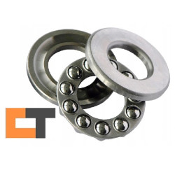 Axial Deep Groove Ball Bearing 51120 CT 100x135x25 | High Quality and Reliability | Simmering.pl