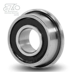  F 698 H 2RS EZO® 8x19x6 - Stainless Steel Flanged Ball Bearing