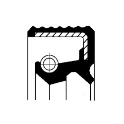 Rotary Shaft Seal CORTECO 12032035 130x170x12 FPM BAUMSLX7 Oil Seal