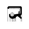 Uszczelniacz CORTECO  19027886 80x100x10 FPM HTCY Simmerring
