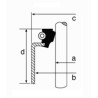 Rotary Shaft Seal CORTECO 19036507  FPM VSB2   Oil Seal