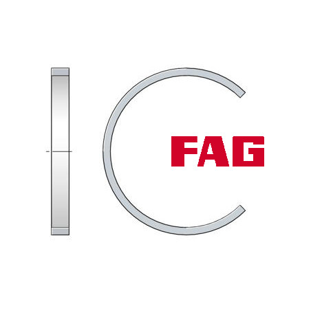FAG Locating Ring FRM80/10.5 | Durable Bearing Accessory | simmering.pl