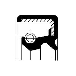 Rotary Shaft Seal CORTECO 19035438 ACM HTC 64x75x8 | High-Performance Oil Seal | simmering.pl