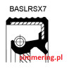 Uszczelniacz CORTECO 12010753 FPM BASLRSX7 133,35x158,75x12,63 Simmerring
