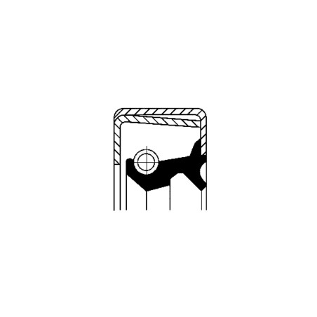 Rotary Shaft Seal CORTECO 01032065 58x80x10 NBR B2SL2 - Radial Oil Seal for CASE IH, CLAAS, NEW HOLLAND, ZF | simmering.pl