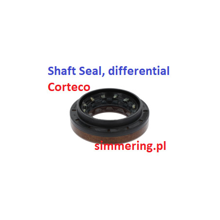 CORTECO 01019478 FPM RWDR-KOMBI 40x70x13/20 Radial Oil Seal - Premium Shaft Seal for Mercedes-Benz & VW | simmering.pl