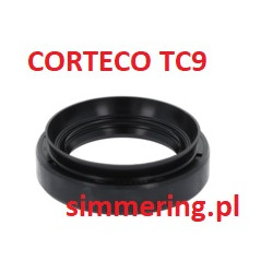 Rotary Shaft Seal CORTECO 19019975 NBR TC9 39x59x11/17 - Durable Radial Oil Seal for Automotive Applications | simmering.pl