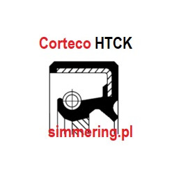 Rotary Shaft Seal CORTECO 19033946 MVQ HTCK 85x102x13 | Radial Oil Seal for Kubota 1920204460