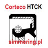 Rotary Shaft Seal CORTECO 19033946 MVQ HTCK 85x102x13 | Radial Oil Seal for Kubota 1920204460