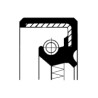 Uszczelniacz CORTECO 01012806 35x47x7/7,5 FPM | Simmerring wału pomocniczego MAN 81965030317
