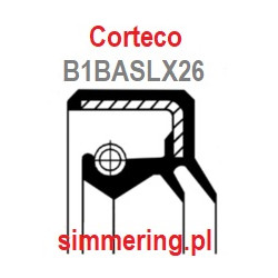CORTECO 01030089 Oil Seal 70x100x10 FPM | Radial Shaft Seal with Dust Lip for ZF & CLAAS | 24h Delivery - simmering.pl