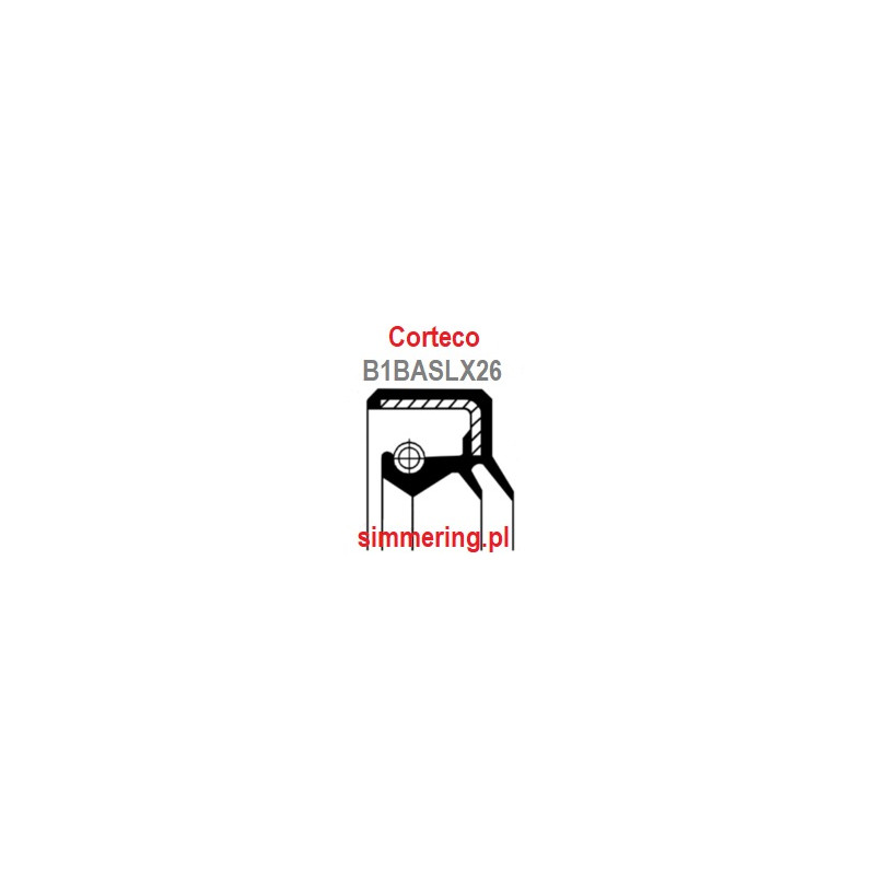 CORTECO 01030089 Oil Seal 70x100x10 FPM | Radial Shaft Seal with Dust Lip for ZF & CLAAS | 24h Delivery - simmering.pl