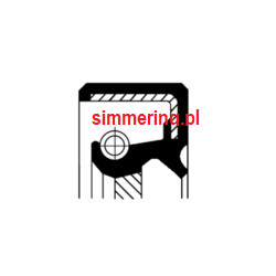 CORTECO 12000635 Uszczelniacz 34,93x49,5x12,7 NBR BASLSFRS | Simmerring wału FORD | simmering.pl - Dostawa 24h