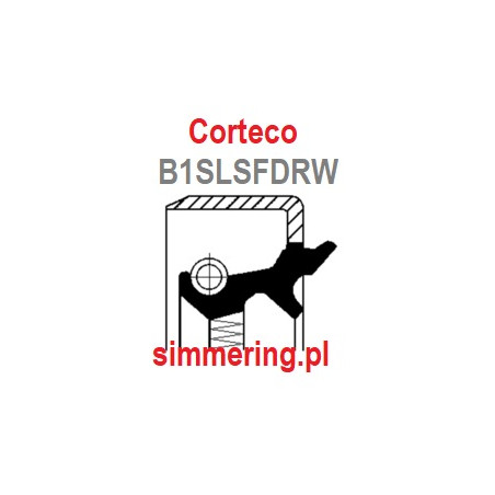 CORTECO 16018250 Oil Seal 72x85.5x8/10 | Radial Shaft Seal MERCEDES-BENZ | simmering.pl