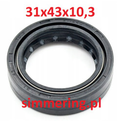 Simmering 31x43x10.3 DUO - Uszczelniacz do Amortyzatora HONDA