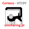 Uszczelniacz CORTECO 19027879 HTC9Y ACM 41x61x9 | Simmerring wału do MITSUBISHI MD755526 MD755552 MD755904