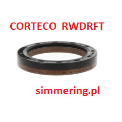 CORTECO 15027677 Oil Seal 66x90x12 - High-Temperature Radial Shaft Seal for MAN | Simmering.pl