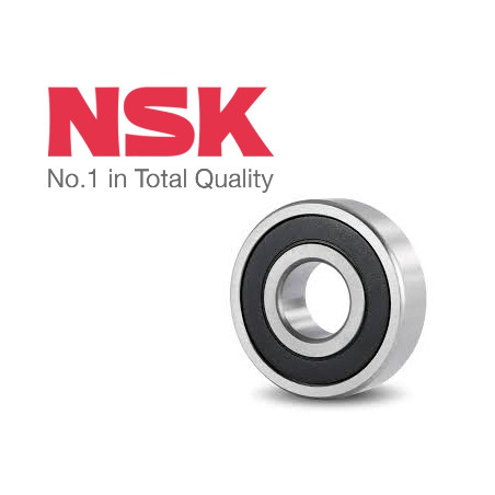 NSK 6201 2RS C3 Bearing 12x32x10 mm - Sealed Deep Groove Ball Bearing | simmering.pl