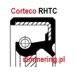 Rotary Shaft Seal CORTECO 19036249 33x49x8 – Radial Oil Seal for Subaru